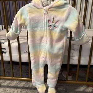 Baby Unicorn Fleece Suit